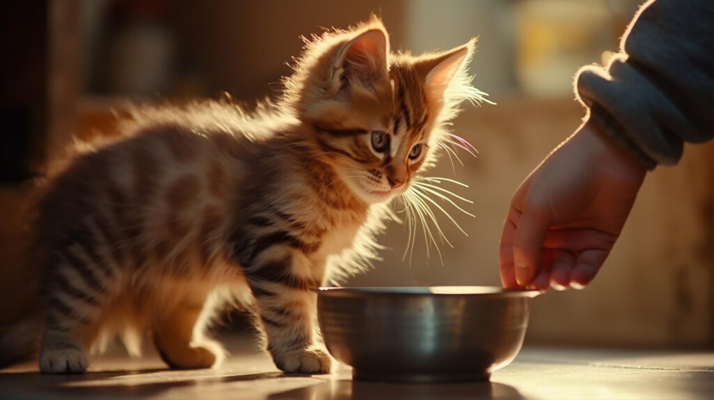 kittens food